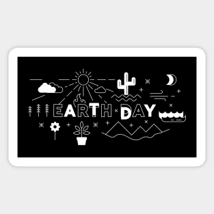 Earth Day Sticker